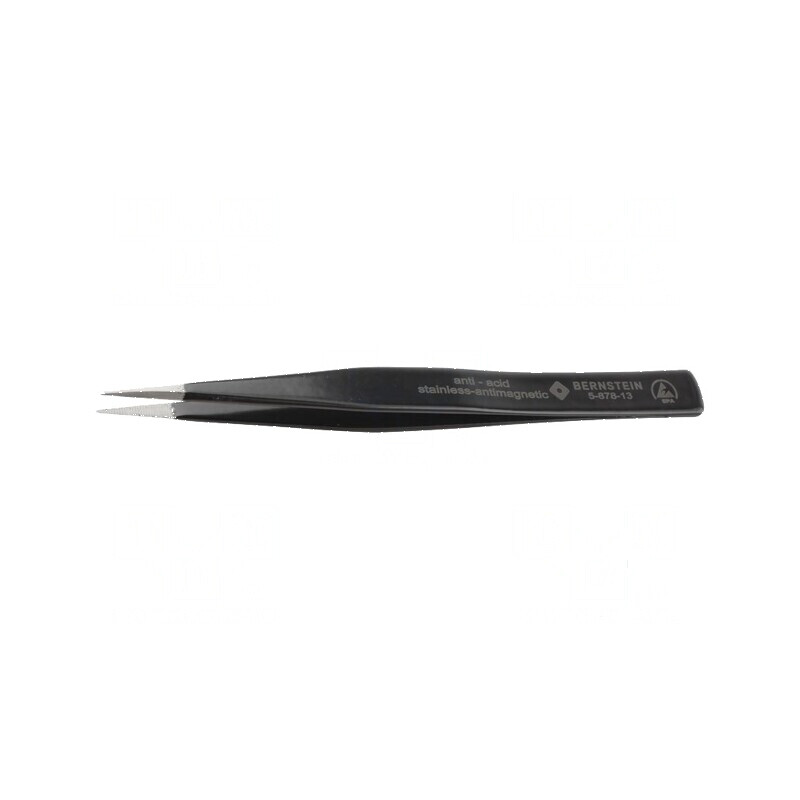 Pensetă ESD cu vârf ascuțit 130mm | Electronic-mag.ro | Componente Electronice