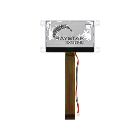 Afişaj LCD grafic 128x64 COG, FSTN Positive - Ecran LCD grafic 128x64 pentru afişaj clar | Electronic-mag.ro | Componente Electr