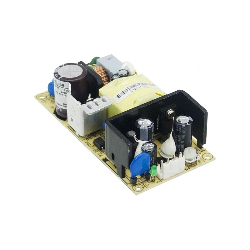 Alimentator pulsatoriu deschis 55W 120-370VDC 85-264VAC - Alimentator pulsatoriu deschis 55W | Electronic-mag.ro | Componente El