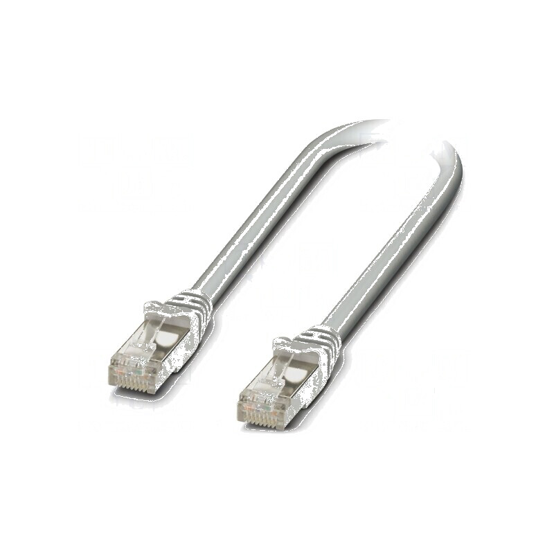 Patch cord S/UTP 5 litat Cu LSZH gri 1,5m - Patch cord gri 1,5m | Electronic-mag.ro | Componente Electronice