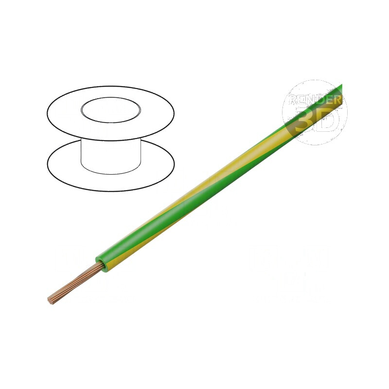 Cablu BETAtherm® 155 1x35mm2 Cu galben-verde | Electronic-mag.ro | Componente Electronice
