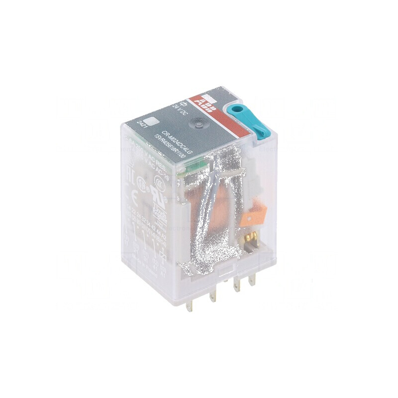 Releu electromagnetic 4PDT 24VDC 6A | Electronic-mag.ro | Componente Electronice