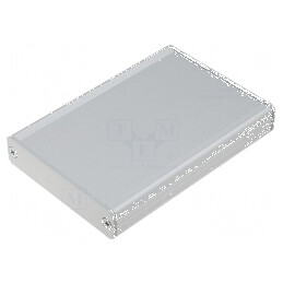 Carcasă aluminiu gri 71x100x16 mm | Electronic-mag.ro | Componente Electronice