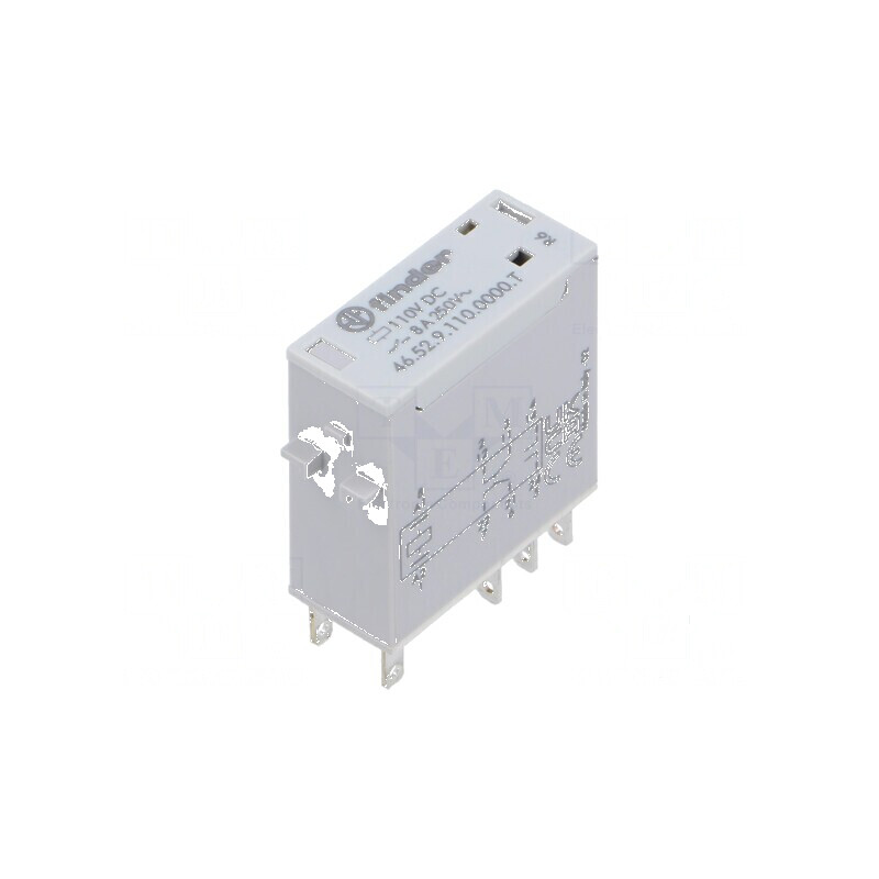 Releu electromagnetic DPDT 110VDC 15A | Electronic-mag.ro | Componente Electronice