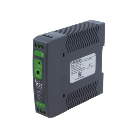 Alimentator pulsatoriu pentru şină DIN 24W 24VDC 1A IP20 - Alimentator pulsatoriu 24W 24VDC 1A IP20 | Electronic-mag.ro | Compon