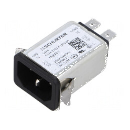 Conector AC soclu tată 1A 250VAC | Electronic-mag.ro | Componente Electronice