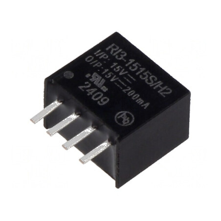 Convertor DC/DC 3W 15VDC 200mA | Electronic-mag.ro | Componente Electronice