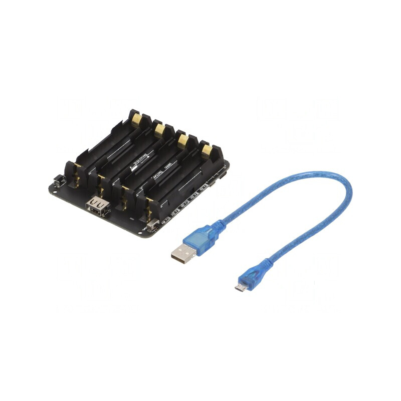 Modul: de încărcare power bank USB Dimensiune: 18650 - Power Bank USB 18650 Charging Module | Electronic-mag.ro | Componente Ele