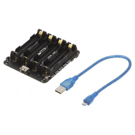 Modul: de încărcare power bank USB Dimensiune: 18650 - Power Bank USB 18650 Charging Module | Electronic-mag.ro | Componente Ele