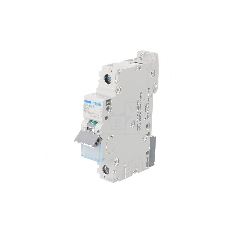 Întrerupător de supracurent 230/400VAC Inom: 25A Poli: 1 10kA | Electronic-mag.ro | Componente Electronice