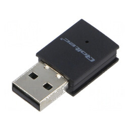 Card extensie PC: de reţea WiFi USB A mufă neagră 2,4÷5GHz - Extensie WiFi USB pentru PC | Electronic-mag.ro | Componente Electr