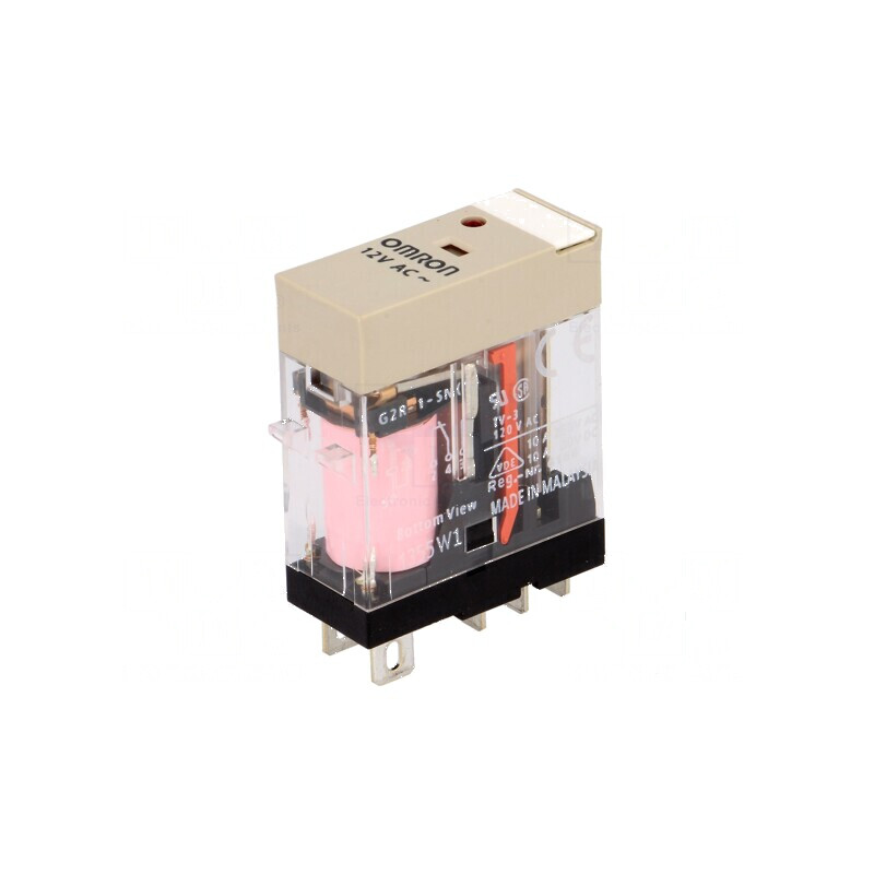 Releu electromagnetic SPDT 12VAC 10A | Electronic-mag.ro | Componente Electronice