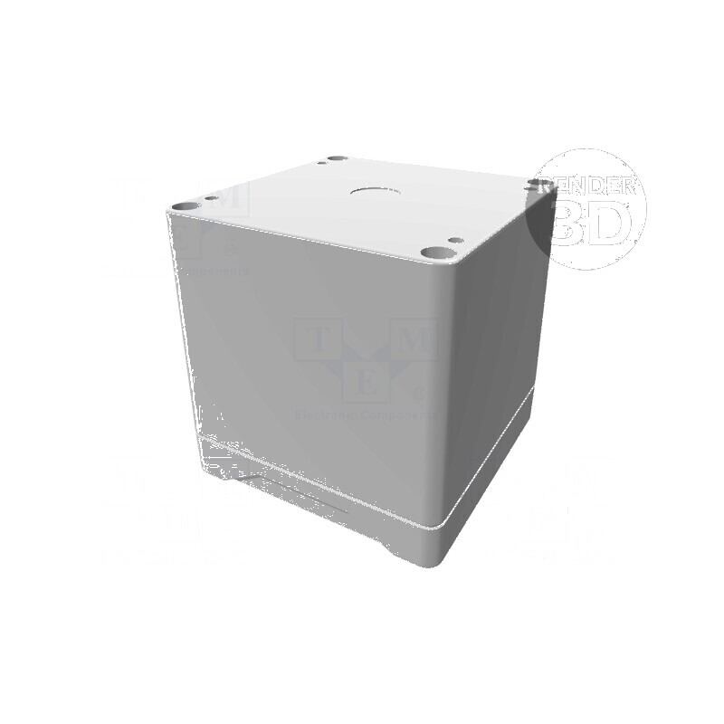Carcasă universală IP66 gri 90mm x 90mm x 90mm | Electronic-mag.ro | Componente Electronice