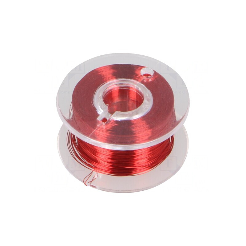 Sârmă de cupru argintată 0,1mm roșie - 100m | Electronic-mag.ro | Componente Electronice Sârmă de cupru argintată 0,1mm roșie - 100m | Electronic-mag.ro | Componente Electronice