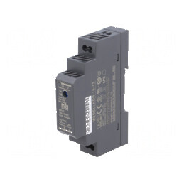 Alimentator pulsatoriu pentru şină DIN 15W 12VDC 1,25A - OUT: 1 - Alimentator pulsatoriu DIN 15W 12V 1,25A | Electronic-mag.ro |