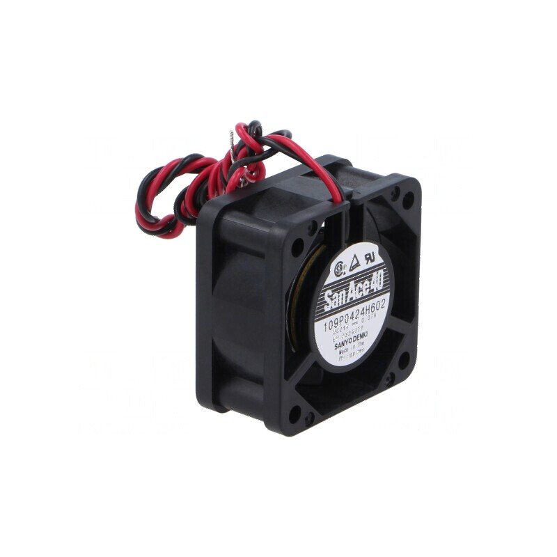 Ventilator axial 24VDC 40x40x20mm 19,2m3/h 37dBA | Electronic-mag.ro | Componente Electronice