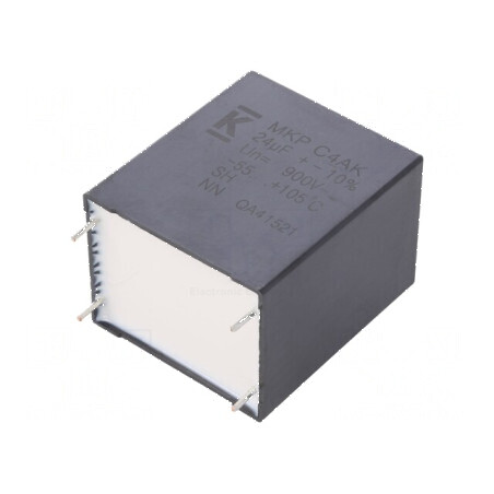 Condensator polipropilenă DC-Link 24uF - ESR 3,52mΩ | Electronic-mag.ro | Componente Electronice