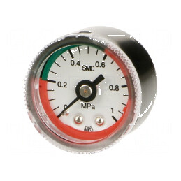 Manometru 0-10 bar din oțel -5-60°C | Electronic-mag.ro | Componente Electronice