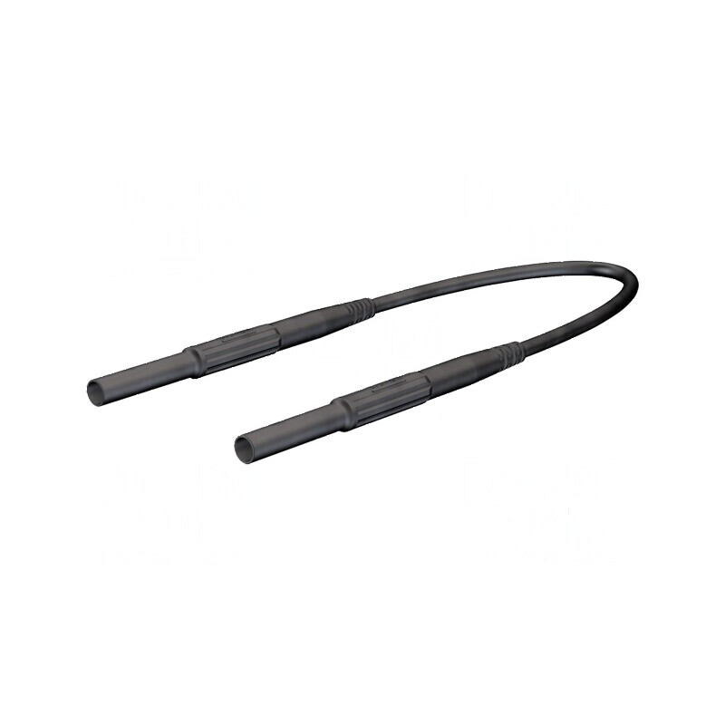 Cablu de măsurare 10A mufă banană 4mm - Set de două bucati | Electronic-mag.ro | Componente Electronice
