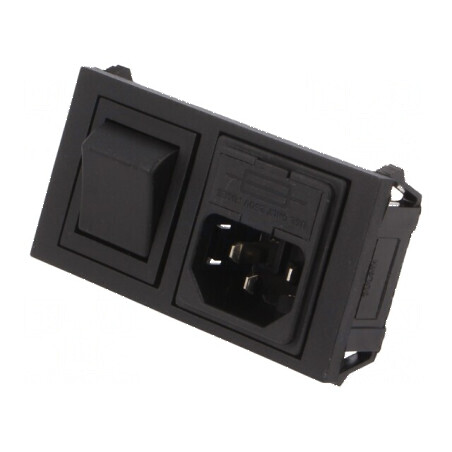 Conector AC soclu mamă 10A 250VAC | Electronic-mag.ro | Componente Electronice