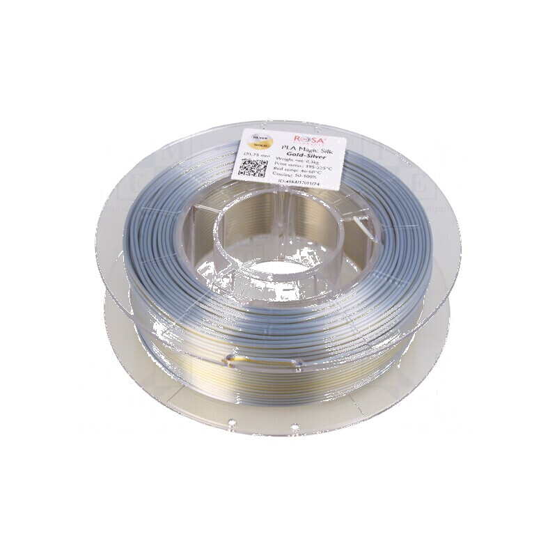 Filament PLA Magic Silk Gold-Silver 1,75mm 300g - Filament PLA Silk Gold-Silver 1,75mm 300g | Electronic-mag.ro | Componente Ele