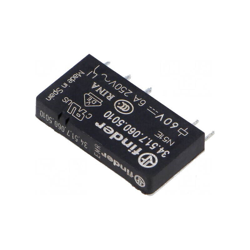 Releu electromagnetic SPDT 60VDC 10A | Electronic-mag.ro | Componente Electronice