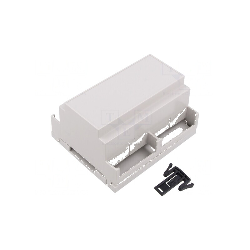 Carcasă pentru şină DIN 90mm x 106mm x 58mm - PPO Nr. 6 | Electronic-mag.ro | Componente Electronice Carcasă pentru şină DIN 90mm x 106mm x 58mm - PPO Nr. 6 | Electronic-mag.ro | Componente Electronice