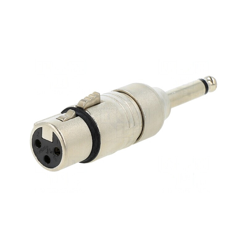 Adaptor XLR Female to 2-Pole Plug Adapter | Electronic-mag.ro | Componente Electronice