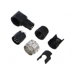 Conector M16 cu 8 pini pentru cablu | Electronic-mag.ro | Componente Electronice