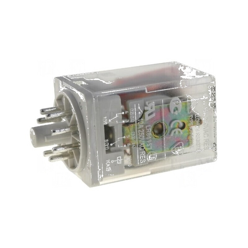 Releu electromagnetic DPDT 12VDC 20A | Electronic-mag.ro | Componente Electronice