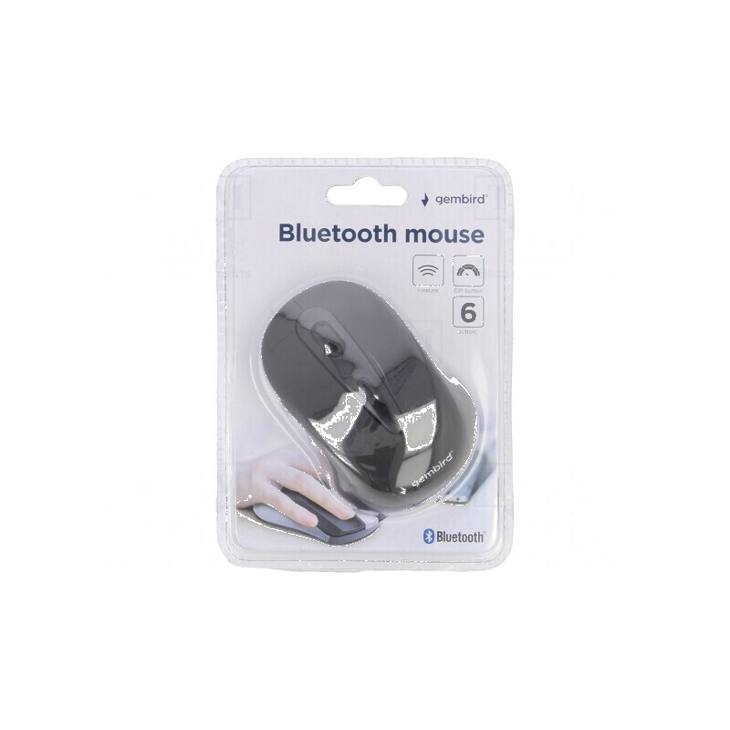 Mouse optic fără fir neagră Bluetooth | Electronic-mag.ro | Componente Electronice