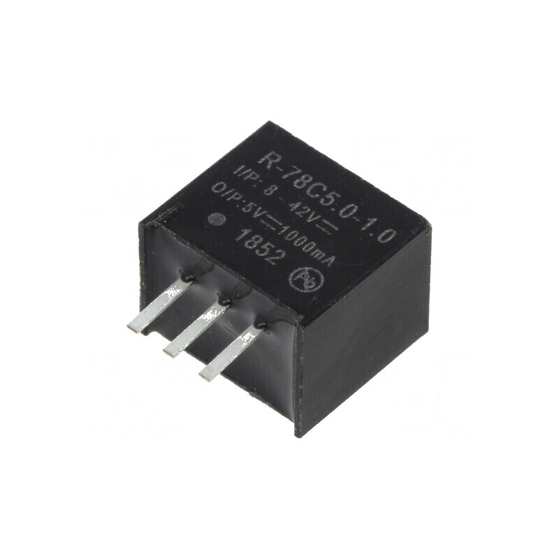 Convertor DC/DC 5V 1A - SIP3 PCB | Electronic-mag.ro | Componente Electronice