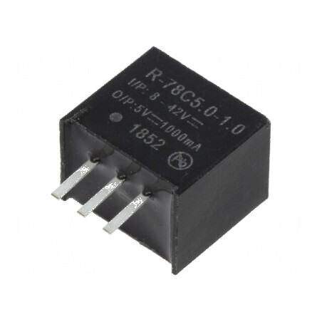 Convertor DC/DC 5V 1A - SIP3 PCB | Electronic-mag.ro | Componente Electronice