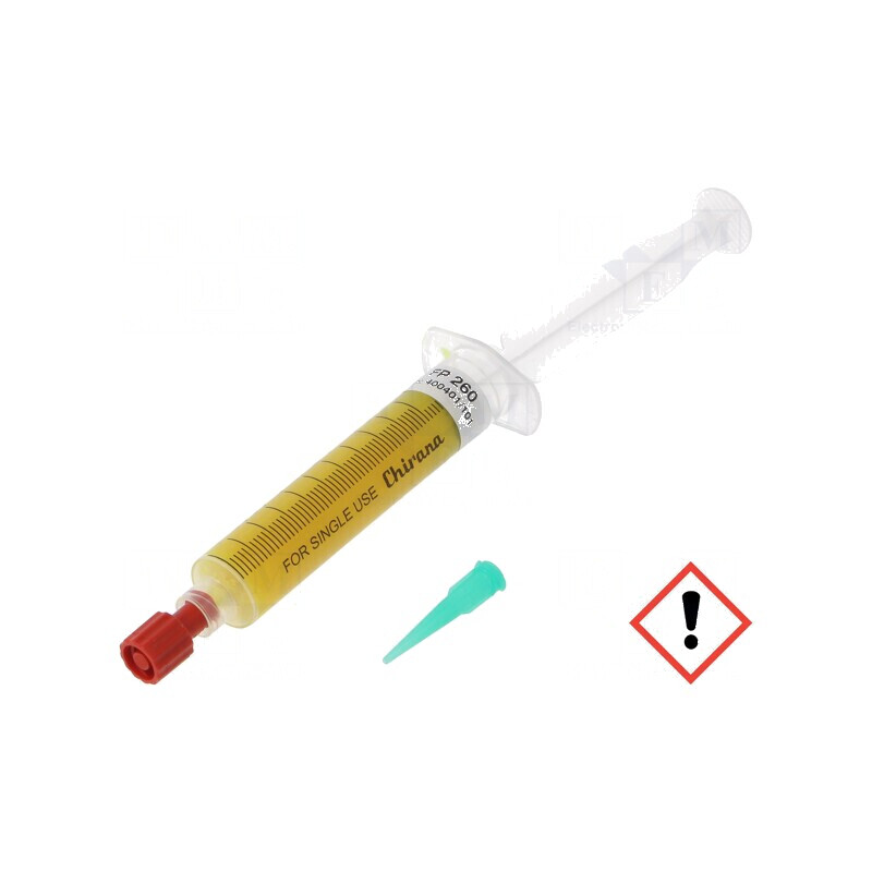Pasta seringă Flux fără rășini și halogenuri | Electronic-mag.ro | Componente Electronice