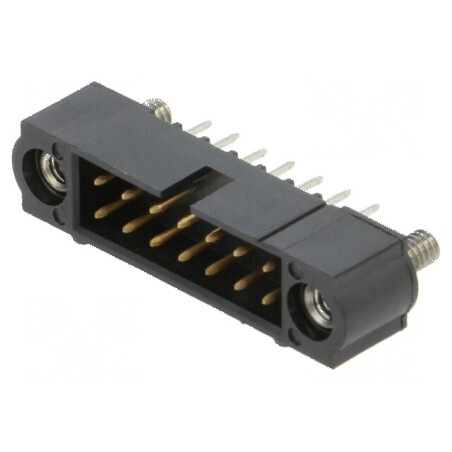 Conector PCB-cablu/PCB soclu tată PIN: 14 Datamate J-Tek THT - Conector PCB-cablu PIN 14 Datamate J-Tek THT | Electronic-mag.ro 