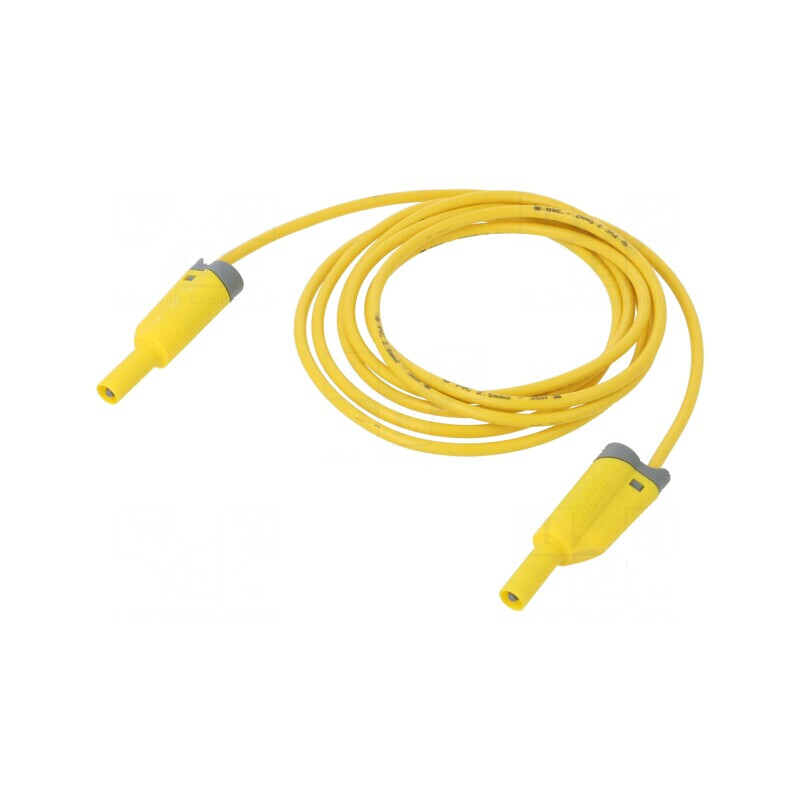 Cablu de măsurare 36A mufă banană 4 mm din ambele părţi | Electronic-mag.ro | Componente Electronice