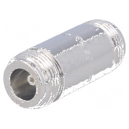 Adaptor N soclu din ambele părţi drept 50Ω PTFE aurit: Adaptor N soclu drept 50Ω PTFE aurit | Electronic-mag.ro | Componente Ele