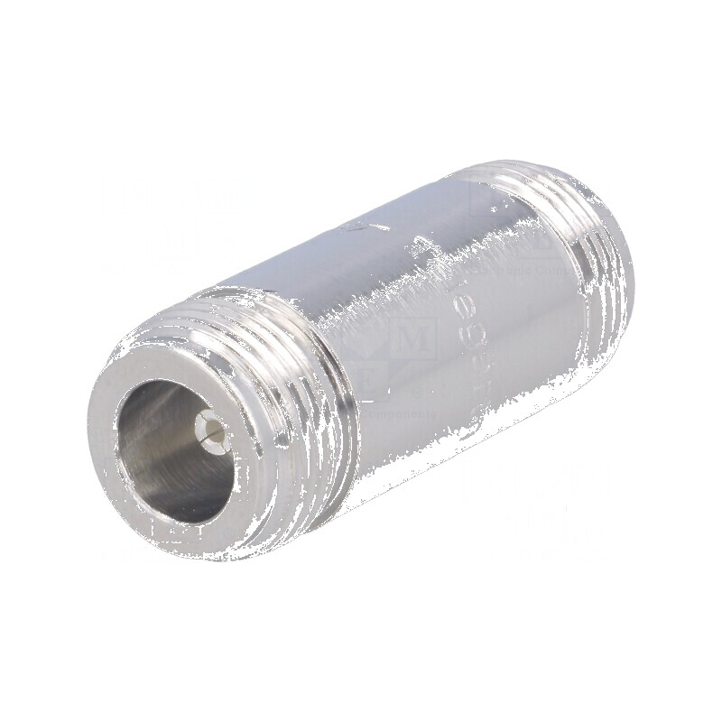 Adaptor N soclu din ambele părţi drept 50Ω PTFE aurit: Adaptor N soclu drept 50Ω PTFE aurit | Electronic-mag.ro | Componente Ele