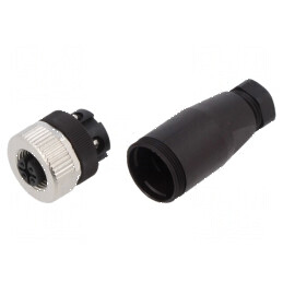 Conector M12 PIN 4 mamă DeviceNet CANopen | Electronic-mag.ro | Componente Electronice