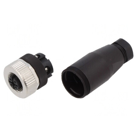 Conector M12 PIN 4 mamă DeviceNet CANopen | Electronic-mag.ro | Componente Electronice