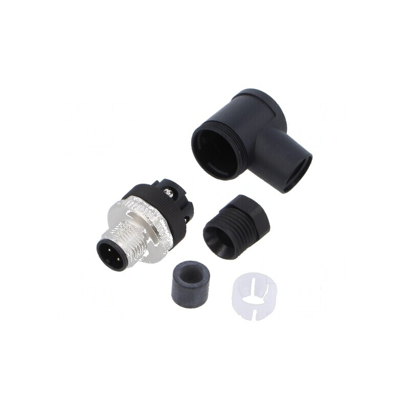 Conector M12 PIN 4 tată DeviceNet/CANopen 250V | Electronic-mag.ro | Componente Electronice