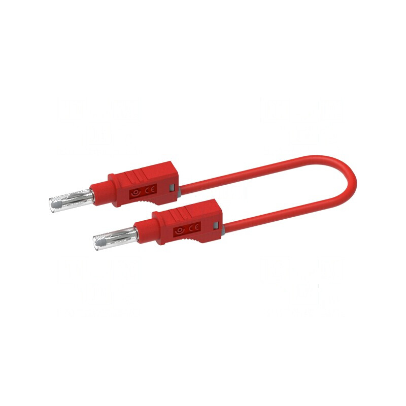 Cablu de măsurare 36A mufă banană 4 mm din ambele părţi | Electronic-mag.ro | Componente Electronice