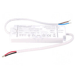 Alimentator LED 20W 12VDC 1,67A 220÷240VAC IP44 | Electronic-mag.ro | Componente Electronice