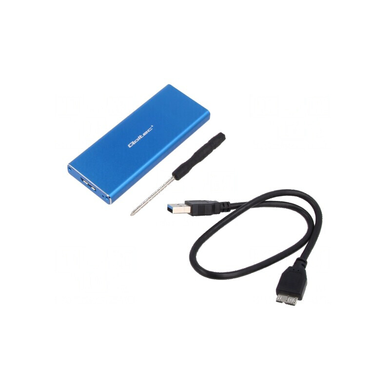 Carcasă externă pentru SSD M.2 SATA III - USB 3.0 | Electronic-mag.ro | Componente Electronice