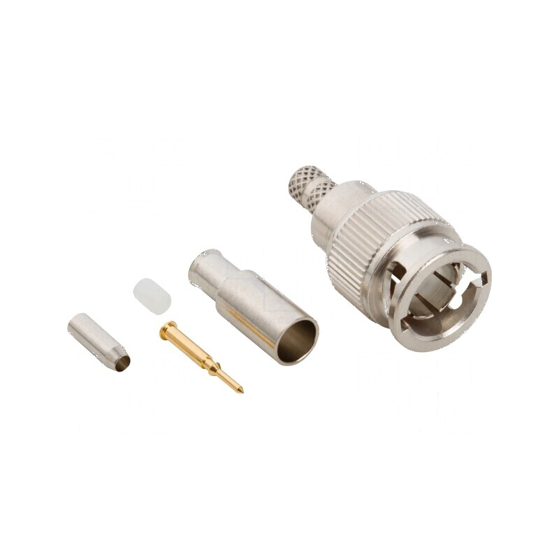Conector Mini BNC mufă tată drept 75Ω | Electronic-mag.ro | Componente Electronice