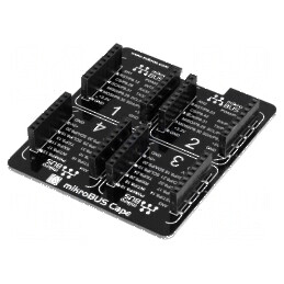 Placă prototip Conectori de extensie: 4 256kbEEPROM - Placă prototip cu conectori de extensie | Electronic-mag.ro | Componente E