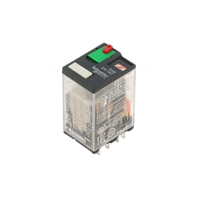 Releu electromagnetic 3PDT 230VAC 10A | Electronic-mag.ro | Componente Electronice