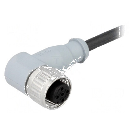 Conector: M12 mufă PIN: 4 mamă cod A-DeviceNet / CANopen 3m - Conector M12 PIN 4 mamă 3m | Electronic-mag.ro | Componente Electr