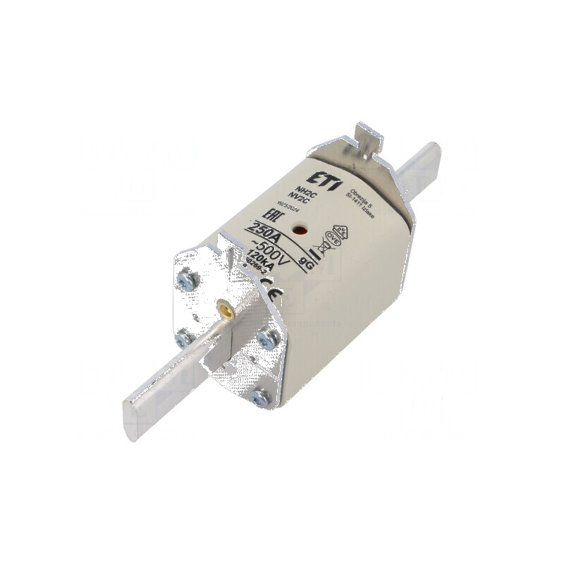 Siguranţă ceramică industrială de 250A 500VAC NH2C | Electronic-mag.ro | Componente Electronice