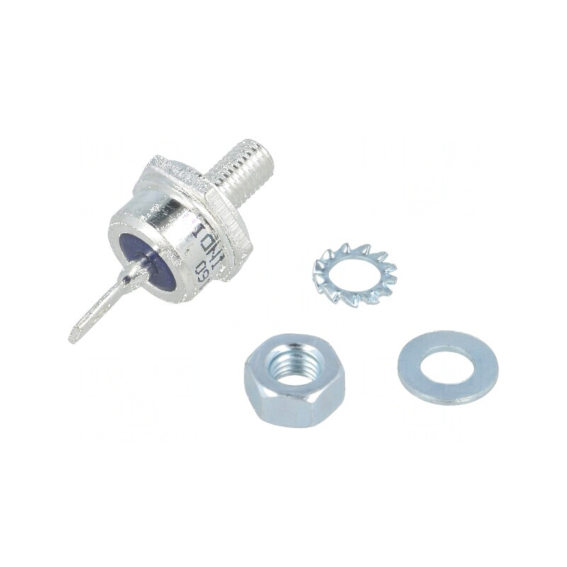 Diodă redresoare 1,6kV 70A DO203AB DO5 | Electronic-mag.ro | Componente Electronice Diodă redresoare 1,6kV 70A DO203AB DO5 | Electronic-mag.ro | Componente Electronice